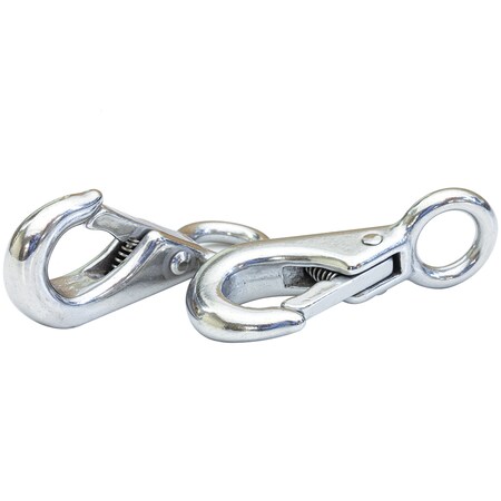 Tigress 316 Stainless Steel Snap Hooks - Pair 88664